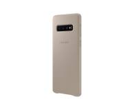 Etui Leather Cover do Samsung Galaxy S10 szare - 478368 - zdjęcie 4